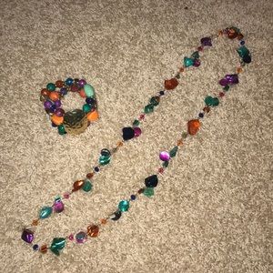 Matching Necklace and Bracelet